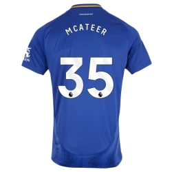 Maglia Calcio Leicester City Mcateer #35 2024-25 Prima Uomo