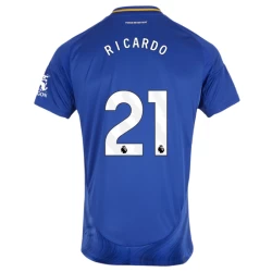 Maglia Calcio Leicester City Ricardo #21 2024-25 Prima Uomo