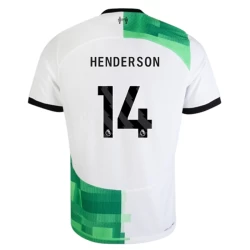 Maglia Calcio Liverpool FC 2023-24 Henderson #14 Trasferta Uomo