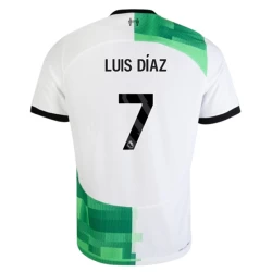 Maglia Calcio Liverpool FC 2023-24 Luis Diaz #7 Trasferta Uomo