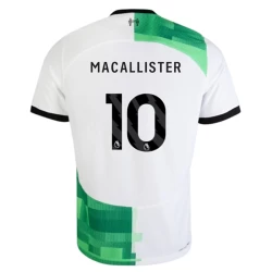 Maglia Calcio Liverpool FC 2023-24 Mac Allister #10 Trasferta Uomo