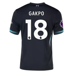 Maglia Calcio Liverpool FC 2024-25 Cody Gakpo #18 Trasferta Uomo