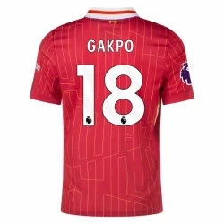Maglia Calcio Liverpool FC Cody Gakpo #18 2024-25 Prima Uomo