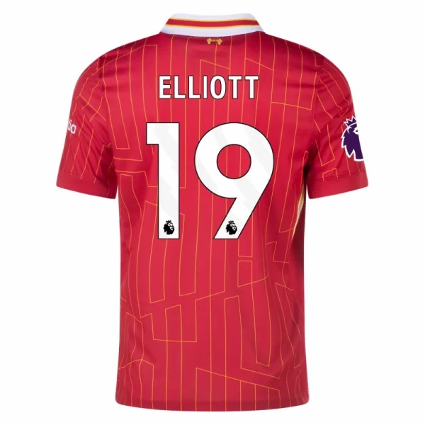 Maglia Calcio Liverpool FC Elliott #19 2024-25 Prima Uomo