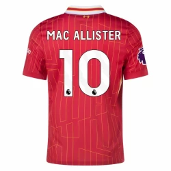 Maglia Calcio Liverpool FC Mac Allister #10 2024-25 Prima Uomo