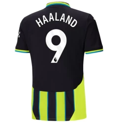 Maglia Calcio Manchester City 2024-25 Erling Haaland #9 Trasferta Uomo