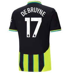 Maglia Calcio Manchester City 2024-25 Kevin De Bruyne #17 Trasferta Uomo