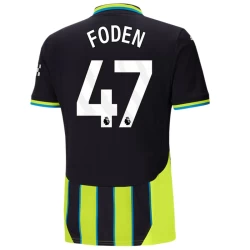 Maglia Calcio Manchester City 2024-25 Phil Foden #47 Trasferta Uomo