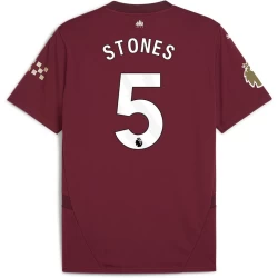 Maglia Calcio Manchester City 2024-25 Stones #5 Trasferta Uomo