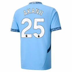 Maglia Calcio Manchester City Akanji #25 2024-25 Prima Uomo