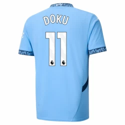 Maglia Calcio Manchester City Doku #11 2024-25 Prima Uomo