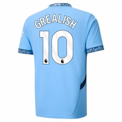 Maglia Calcio Manchester City Jack Grealish #10 2024-25 Prima Uomo