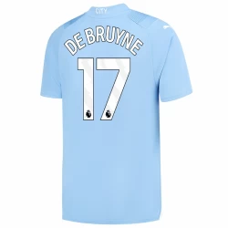 Maglia Calcio Manchester City Kevin De Bruyne #17 2023-24 Prima Uomo