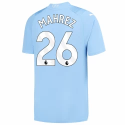 Maglia Calcio Manchester City Riyad Mahrez #26 2023-24 Prima Uomo