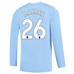 Maglia Calcio Manchester City Riyad Mahrez #26 2023-24 Prima Uomo Manica Lunga