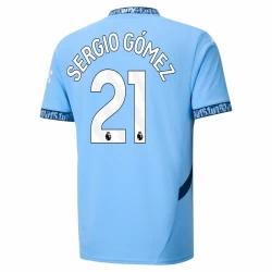 Maglia Calcio Manchester City Sergio Gomez #21 2024-25 Prima Uomo