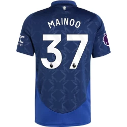 Maglia Calcio Manchester United 2024-25 Kobbie Mainoo #37 Trasferta Uomo