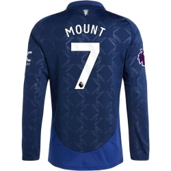 Maglia Calcio Manchester United 2024-25 Mason Mount #7 Trasferta Uomo Manica Lunga