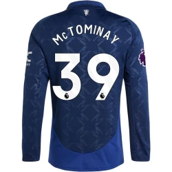 Maglia Calcio Manchester United 2024-25 Mctominay #39 Trasferta Uomo Manica Lunga