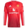 Maglia Calcio Manchester United Martínez #6 2024-25 Prima Uomo Manica Lunga