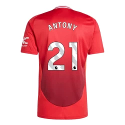 Maglia Calcio Manchester United Antony #21 2024-25 Prima Uomo