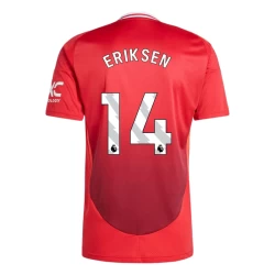 Maglia Calcio Manchester United Christian Eriksen #14 2024-25 Prima Uomo