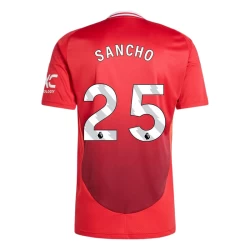 Maglia Calcio Manchester United Jadon Sancho #25 2024-25 Prima Uomo