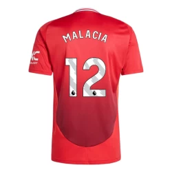 Maglia Calcio Manchester United Malacia #12 2024-25 Prima Uomo