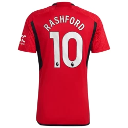 Maglia Calcio Manchester United Marcus Rashford #10 2023-24 Prima Uomo