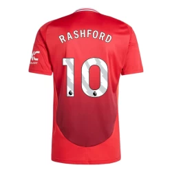Maglia Calcio Manchester United Marcus Rashford #10 2024-25 Prima Uomo