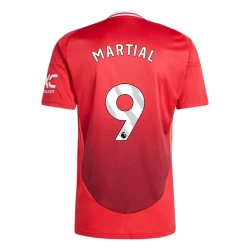 Maglia Calcio Manchester United Martial #9 2024-25 Prima Uomo