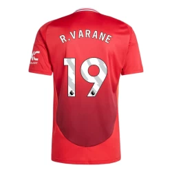 Maglia Calcio Manchester United R. Varane #19 2024-25 Prima Uomo