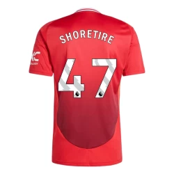 Maglia Calcio Manchester United Shoretire #47 2024-25 Prima Uomo