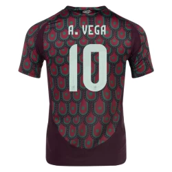 Maglia Calcio Messico A. Vega #10 Copa America 2024 Prima Uomo