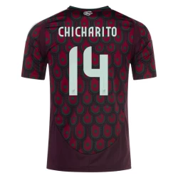 Maglia Calcio Messico Chicharito #14 Copa America 2024 Prima Uomo