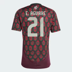 Maglia Calcio Messico E. Aguirre #21 Copa America 2024 Prima Uomo