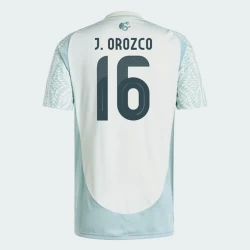 Maglia Calcio Messico J. Orozco #16 Copa America 2024 Trasferta Uomo