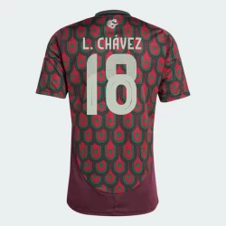 Maglia Calcio Messico L. Chavez #18 Copa America 2024 Prima Uomo