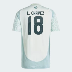 Maglia Calcio Messico L. Chavez #18 Copa America 2024 Trasferta Uomo