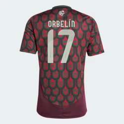 Maglia Calcio Messico Orbelin #17 Copa America 2024 Prima Uomo