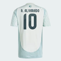 Maglia Calcio Messico R. Alvarado #10 Copa America 2024 Trasferta Uomo