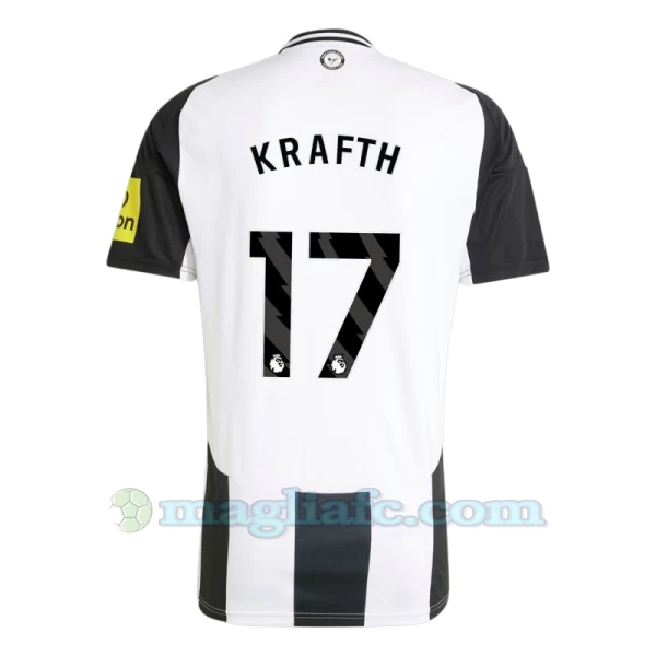 Maglia Calcio Newcastle United Krafth #17 2024-25 Prima Uomo