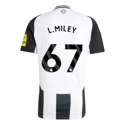 Maglia Calcio Newcastle United L. Miley #67 2024-25 Prima Uomo