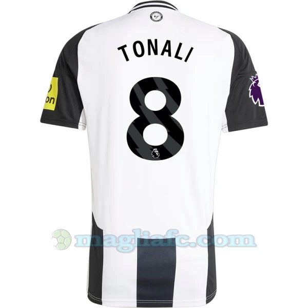 Maglia Calcio Newcastle United Sandro Tonali #8 2024-25 Prima Uomo