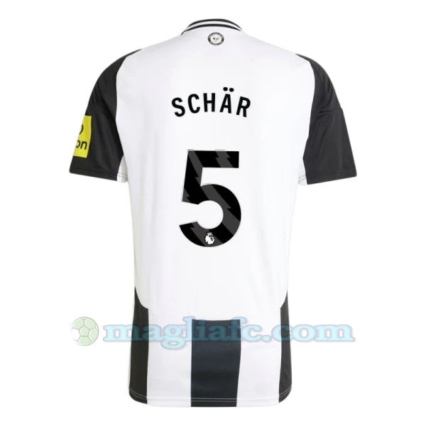 Maglia Calcio Newcastle United Schar #5 2024-25 Prima Uomo