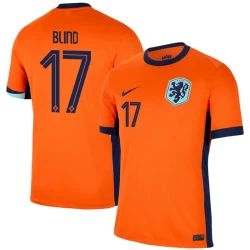 Maglia Calcio Olanda Blind #17 Europei 2024 Prima Uomo