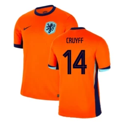 Maglia Calcio Olanda Cruyff #14 Europei 2024 Prima Uomo