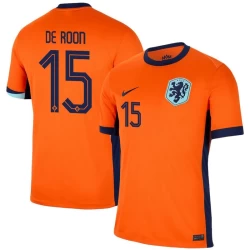 Maglia Calcio Olanda De Roon #15 Europei 2024 Prima Uomo