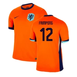 Maglia Calcio Olanda Frimpong #12 Europei 2024 Prima Uomo