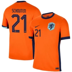 Maglia Calcio Olanda Schouten #21 Europei 2024 Prima Uomo